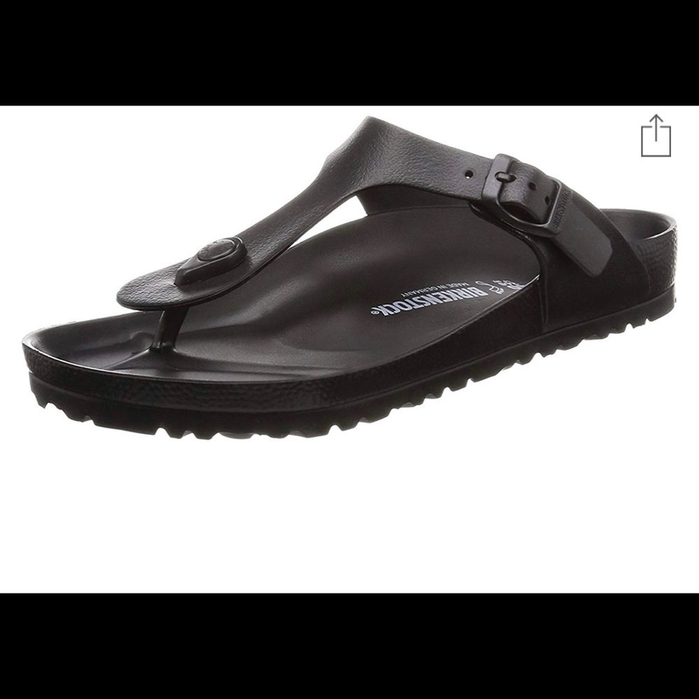 Birkenstock Gizeh EVA Sandals (black)